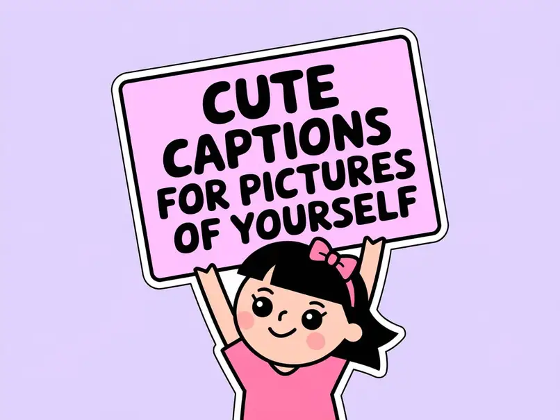 Cute Captions for Pictures of Yourself