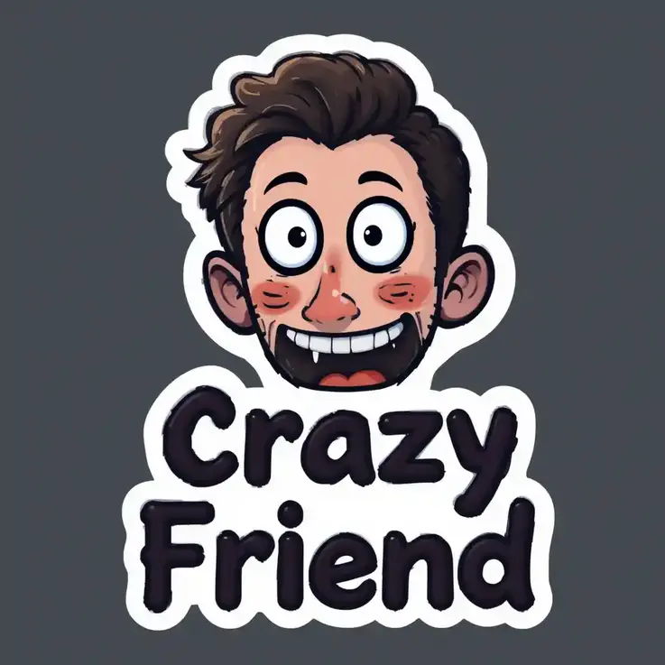 Crazy Friend Quotes and Captions