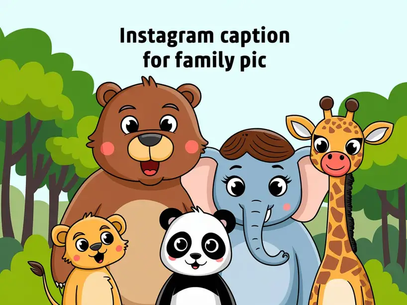 Instagram Caption for Family Pic