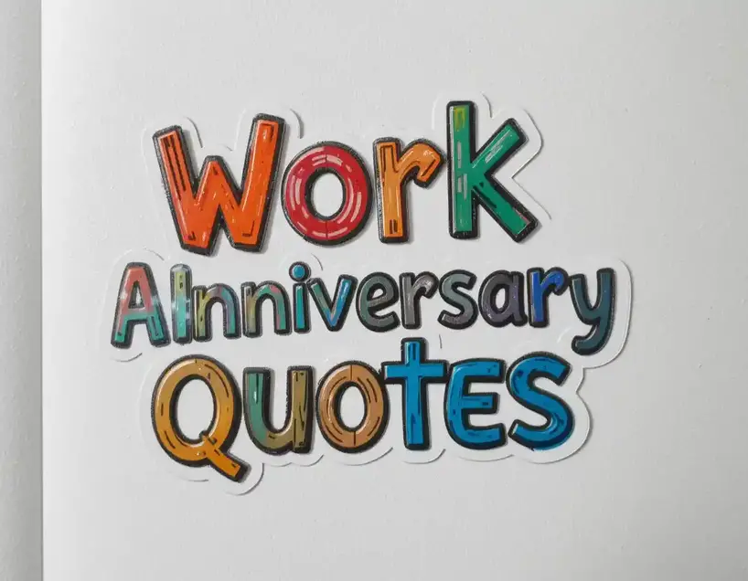 Work Anniversary Quotes